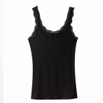 Sexy Lace-Trimmed Summer Halter Top