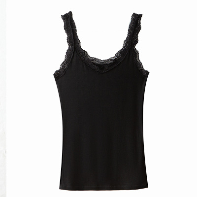 Sexy Lace-Trimmed Summer Halter Top 01