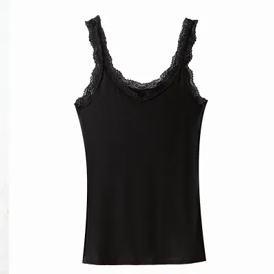 Sexy Lace-Trimmed Summer Halter Top 01