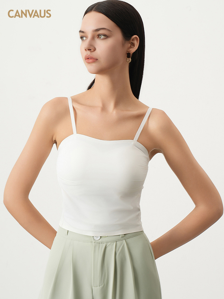 Short Pleated Design Halter Top