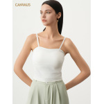 Short Pleated Design Halter Top
