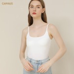 U-Shaped Collar Beautiful Back Halter Top for Ladies