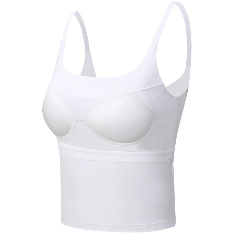 U-Shaped Collar Beautiful Back Halter Top for Ladies