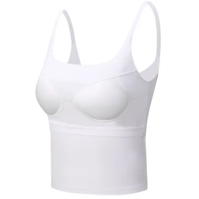 U-Shaped Collar Beautiful Back Halter Top for Ladies 01