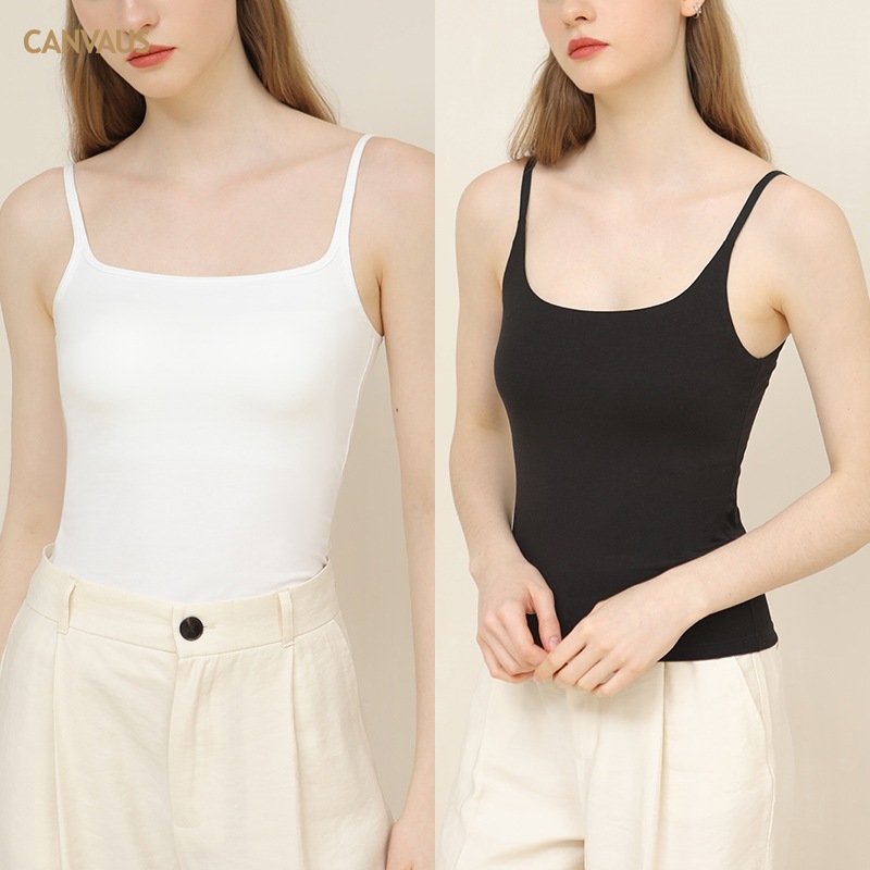 U-Shaped Collar Beautiful Back Halter Top for Ladies