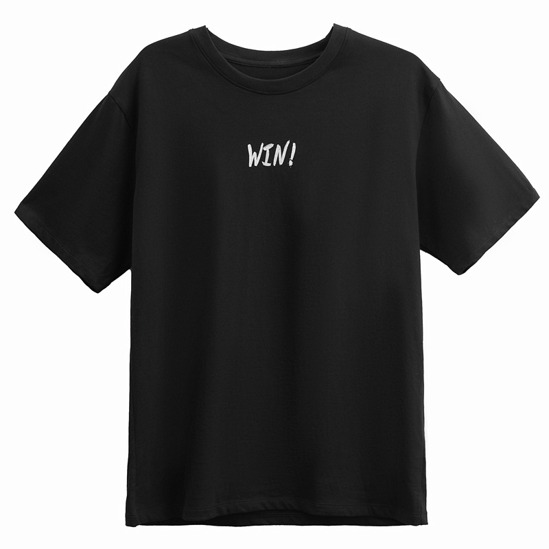 Cotton Loose Double-Sided Printed Short Sleeve Top