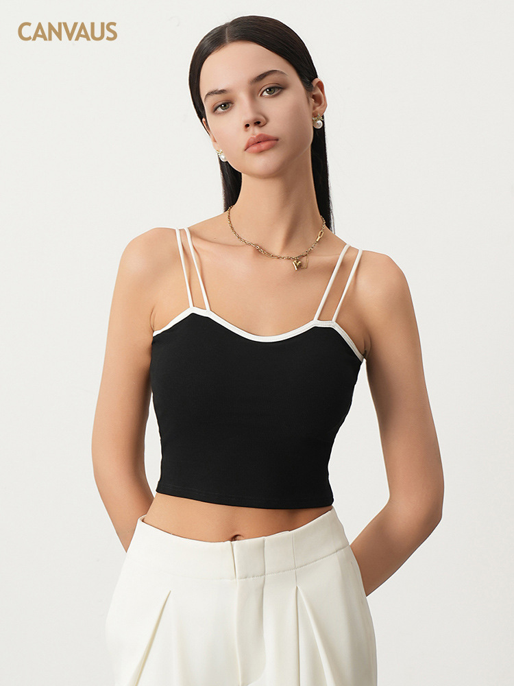 Double Shoulder Straps and Strappy Vest