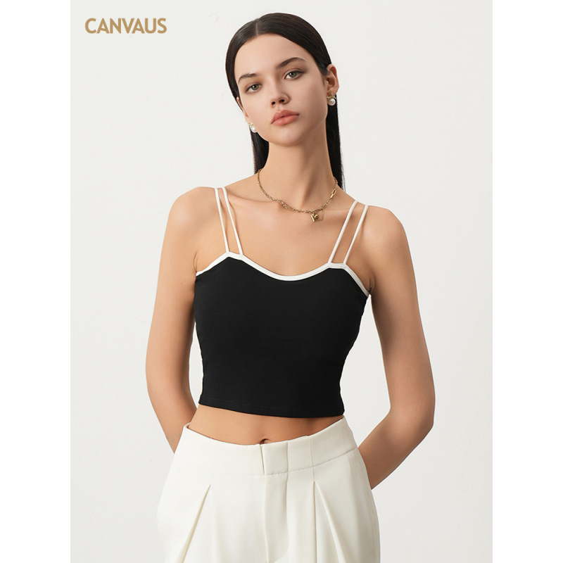 Double Shoulder Straps and Strappy Vest