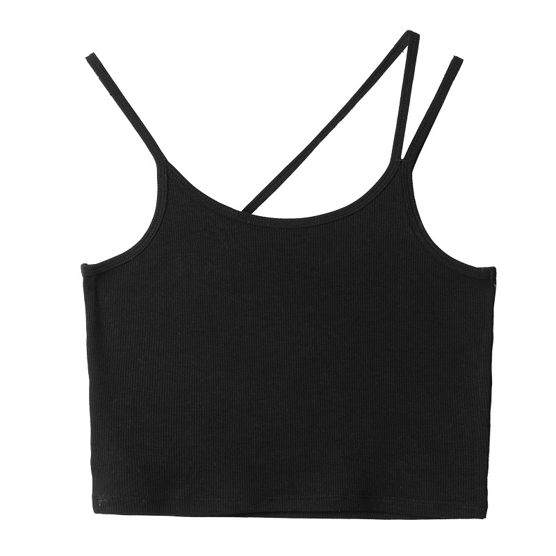 Sexy Round-Neck Halter Top with Beautiful Back