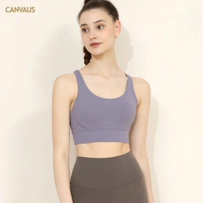 Sleeveless Sports Strappy Vest 02