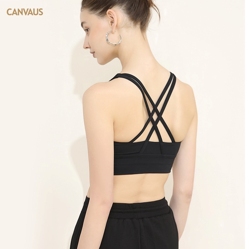 Sleeveless Sports Strappy Vest