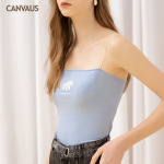 Summer's New One-Line Strappy Printed Vest
