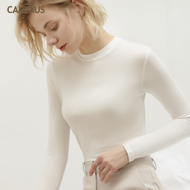 New Women's Modal Base Layer Long-Sleeved T-Shirt