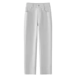 Cigarette Tube Jeans Women's Straight-Leg Capri Pants