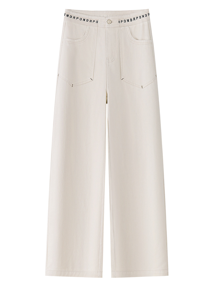High-Waisted Wide-Leg and Straight-Leg Jeans for Women