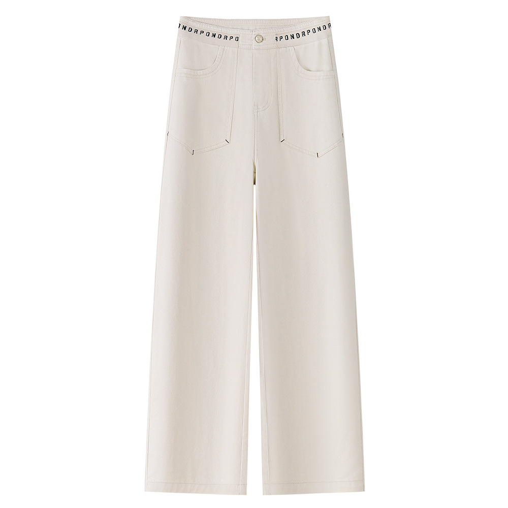 High-Waisted Wide-Leg and Straight-Leg Jeans for Women