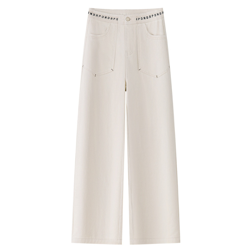 High-Waisted Wide-Leg and Straight-Leg Jeans for Women