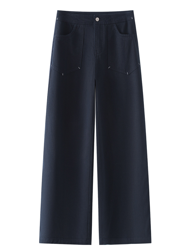 High-Waisted Wide-Leg and Straight-Leg Jeans for Women