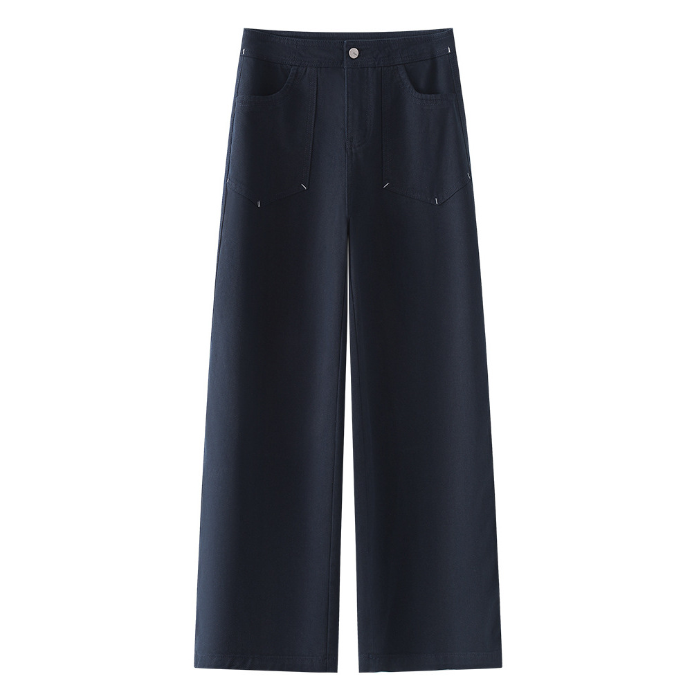 High-Waisted Wide-Leg and Straight-Leg Jeans for Women