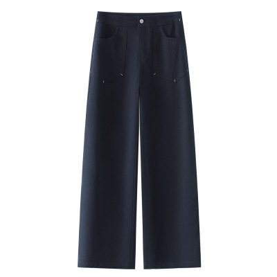 High-Waisted Wide-Leg and Straight-Leg Jeans for Women 02