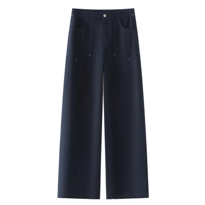 High-Waisted Wide-Leg and Straight-Leg Jeans for Women 02