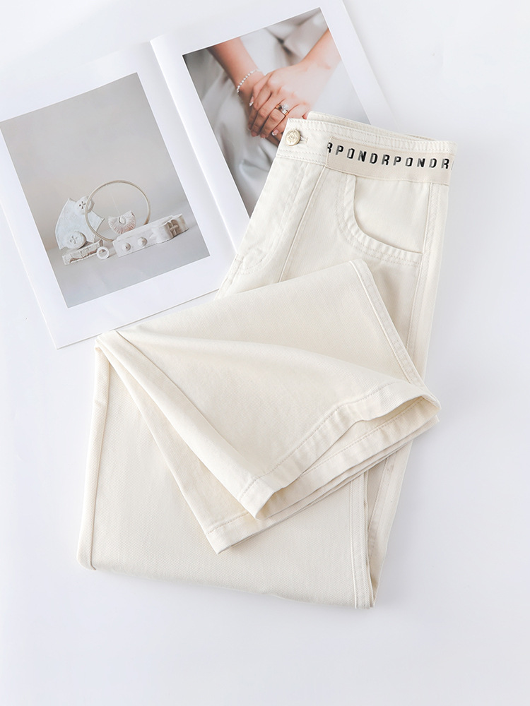 High-Waisted Wide-Leg and Straight-Leg Jeans for Women