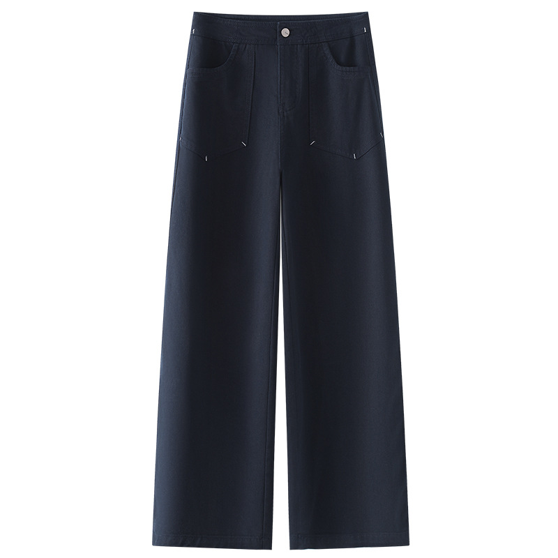 High-Waisted Wide-Leg and Straight-Leg Jeans for Women