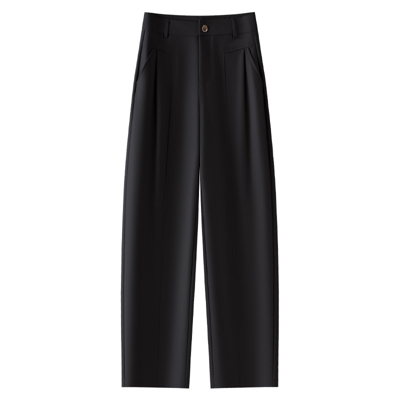New Casual High-Waisted Drape and Elegant Suit Pants