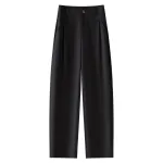 New Casual High-Waisted Drape and Elegant Suit Pants
