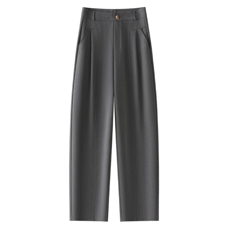 New Casual High-Waisted Drape and Elegant Suit Pants