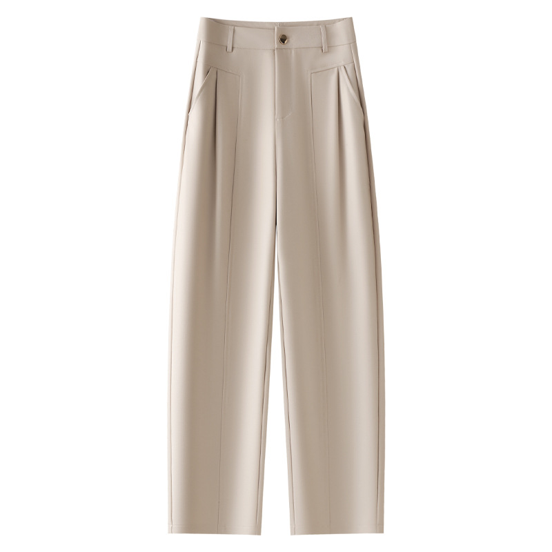 New Casual High-Waisted Drape and Elegant Suit Pants