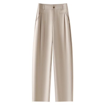 New Casual High-Waisted Drape and Elegant Suit Pants 01