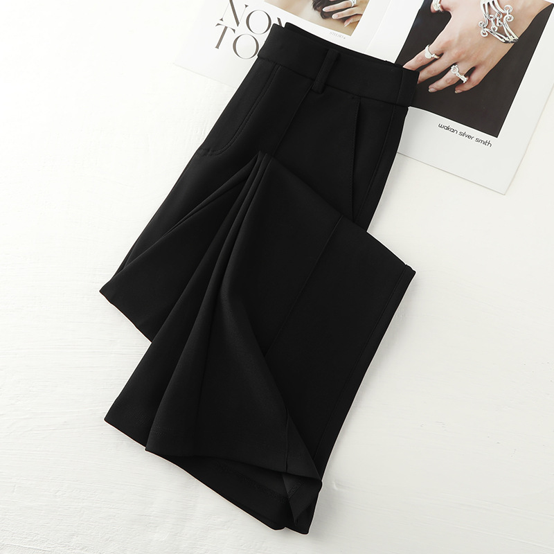 New Spring and Autumn High-End Drape Flared Pants for Women