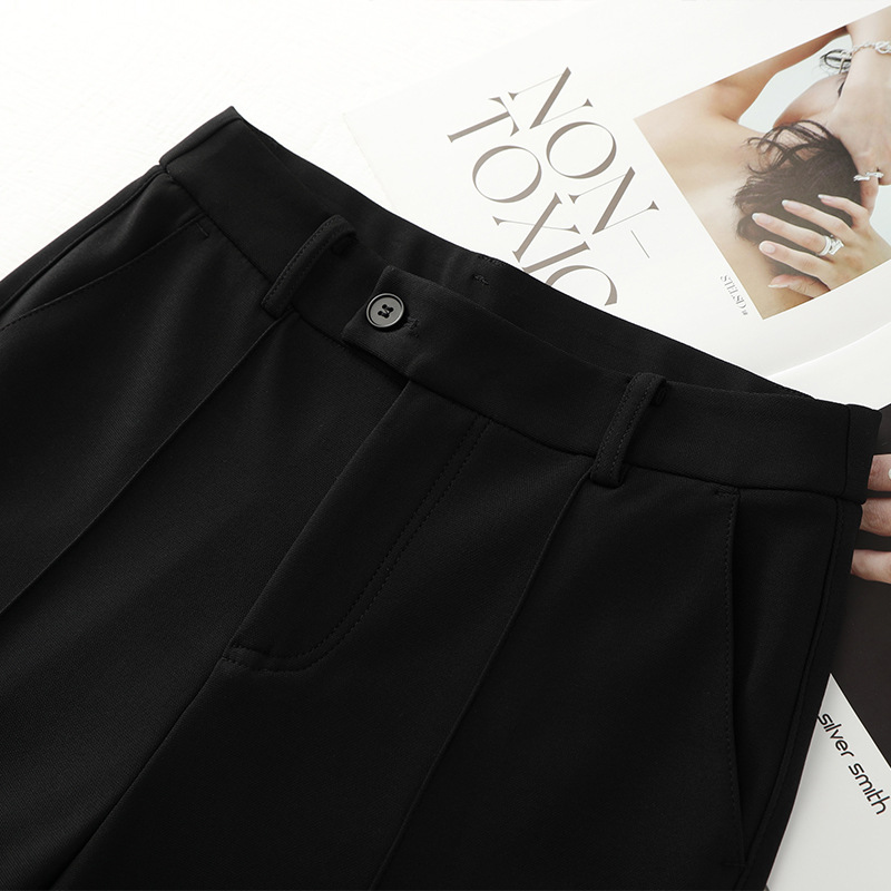 New Spring and Autumn High-End Drape Flared Pants for Women