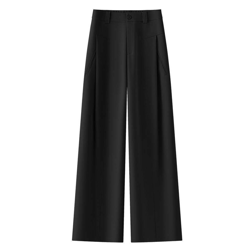 New Summer Fashion High-Waisted Straight-Leg Pants for Women
