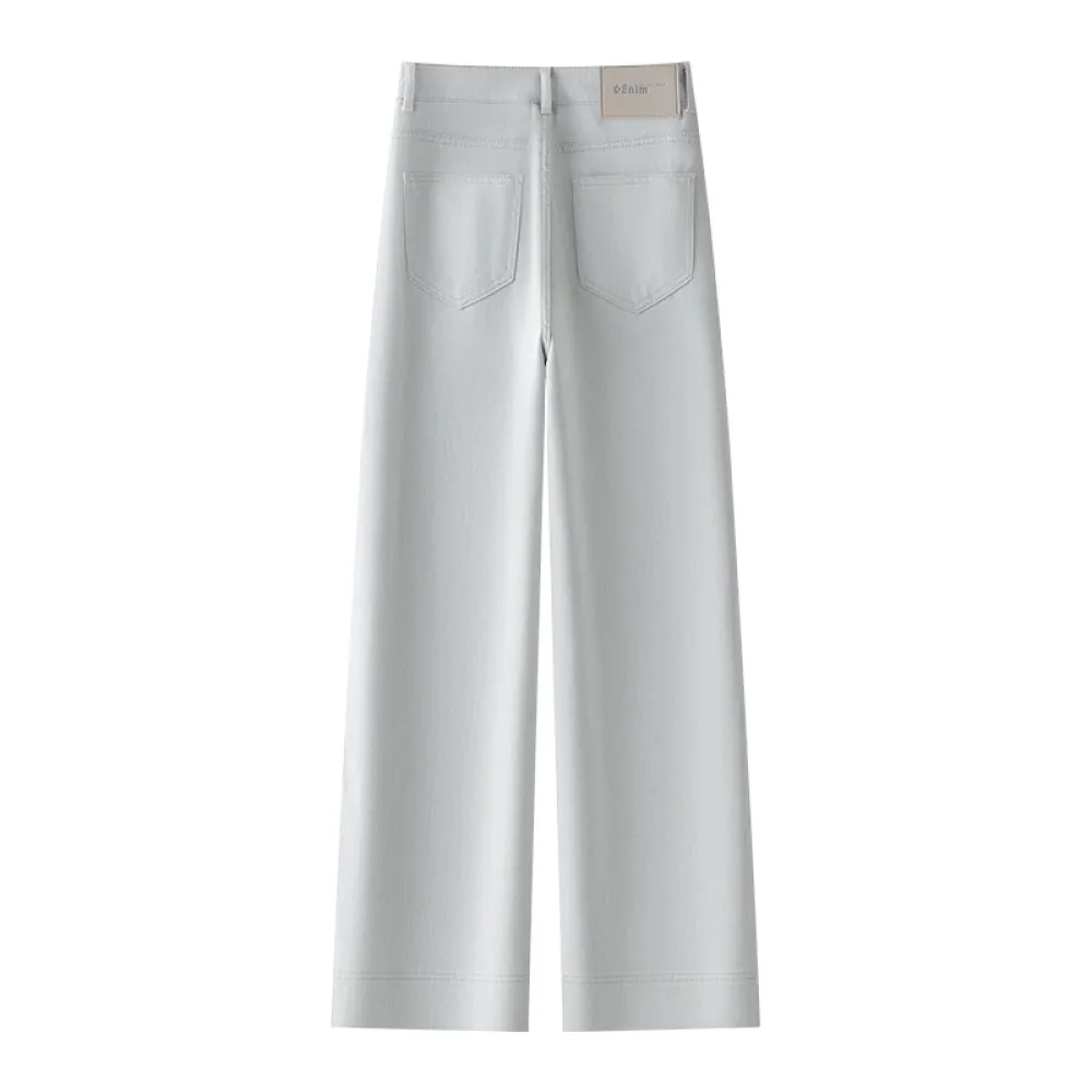 Off-White Straight-Leg High-Waisted Narrow-Leg Wide-Leg Jeans for Women