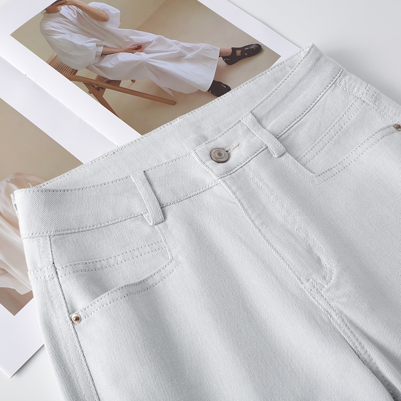 Off-White Straight-Leg High-Waisted Narrow-Leg Wide-Leg Jeans for Women