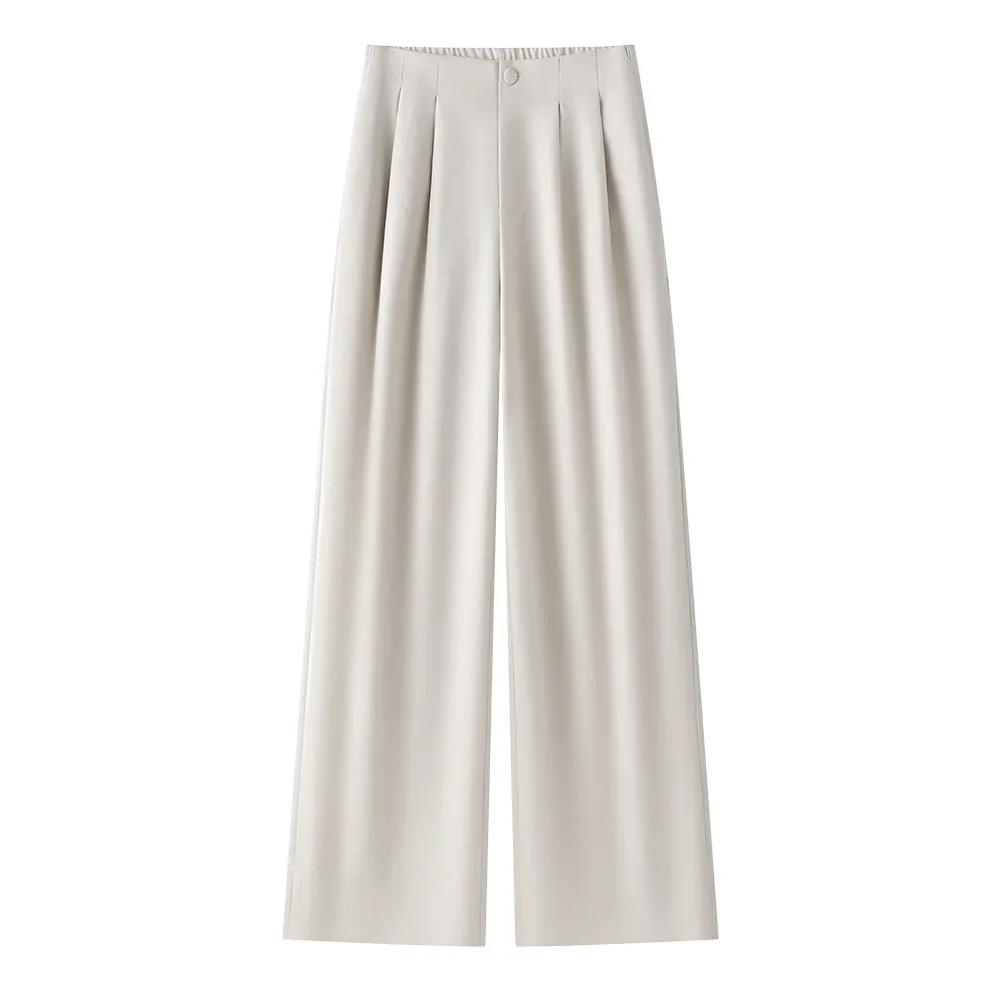 Summer Drape and Elegant Suit Pants for Women