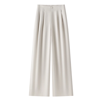 Summer Drape and Elegant Suit Pants for Women 01