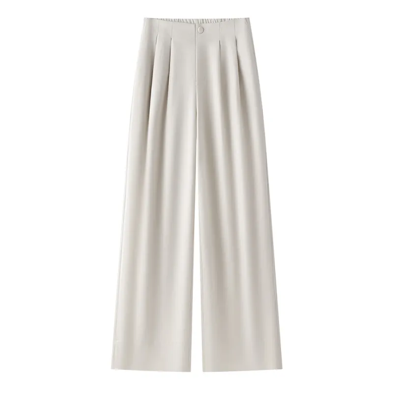 Summer Drape and Elegant Suit Pants for Women