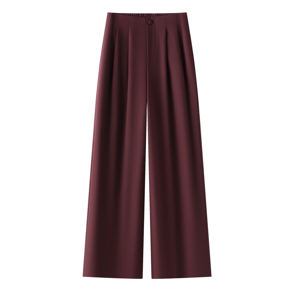 Summer Drape and Elegant Suit Pants for Women