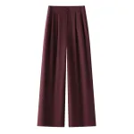 Summer Drape and Elegant Suit Pants for Women