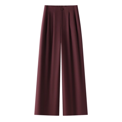 Summer Drape and Elegant Suit Pants for Women 02