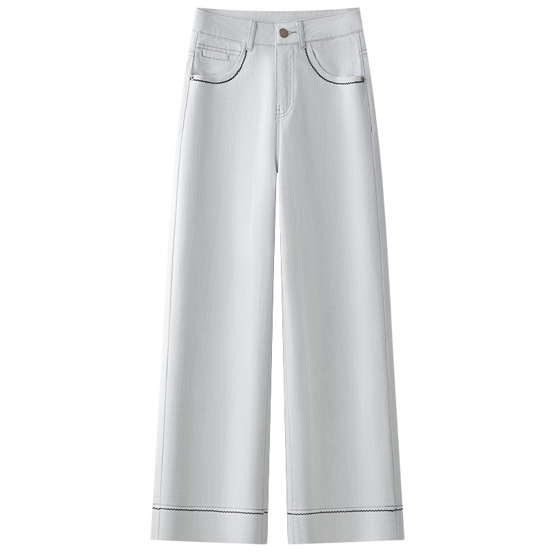 Summer Thin and Short Straight-Leg Pants for Women