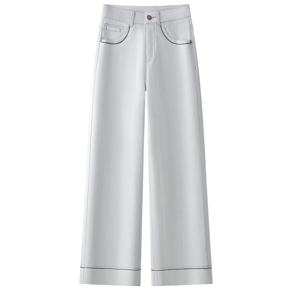 Summer Thin and Short Straight-Leg Pants for Women