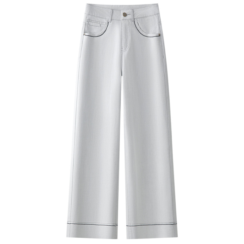 Summer Thin and Short Straight-Leg Pants for Women