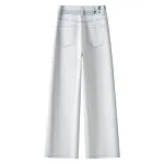Women's Narrow Straight-Leg White Jeans