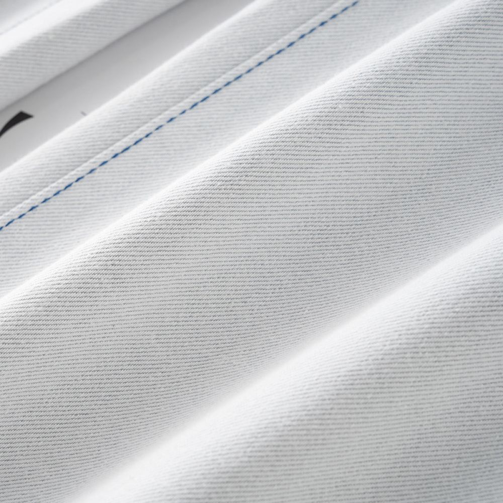 Women's Narrow Straight-Leg White Jeans