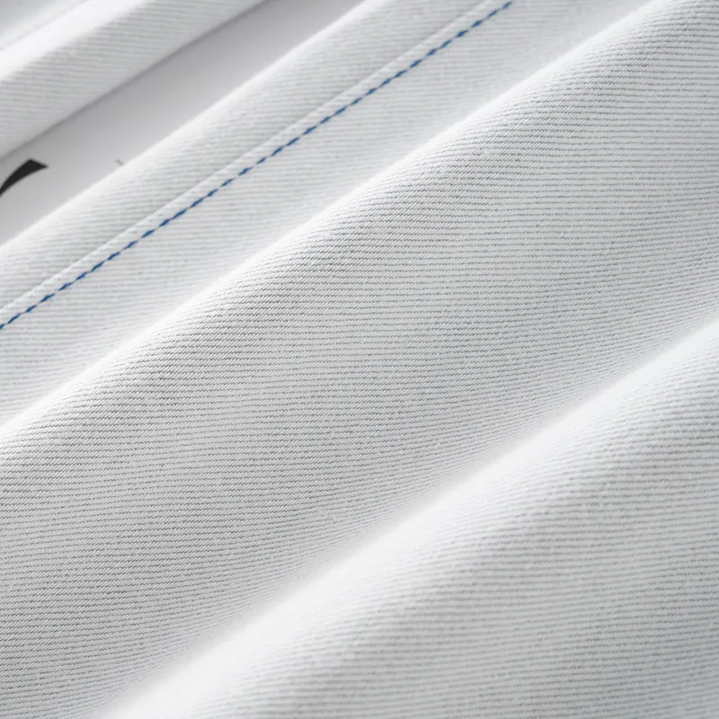 Women's Narrow Straight-Leg White Jeans