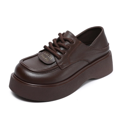 British - Style Lace - Up Height - Increasing Loafers 02